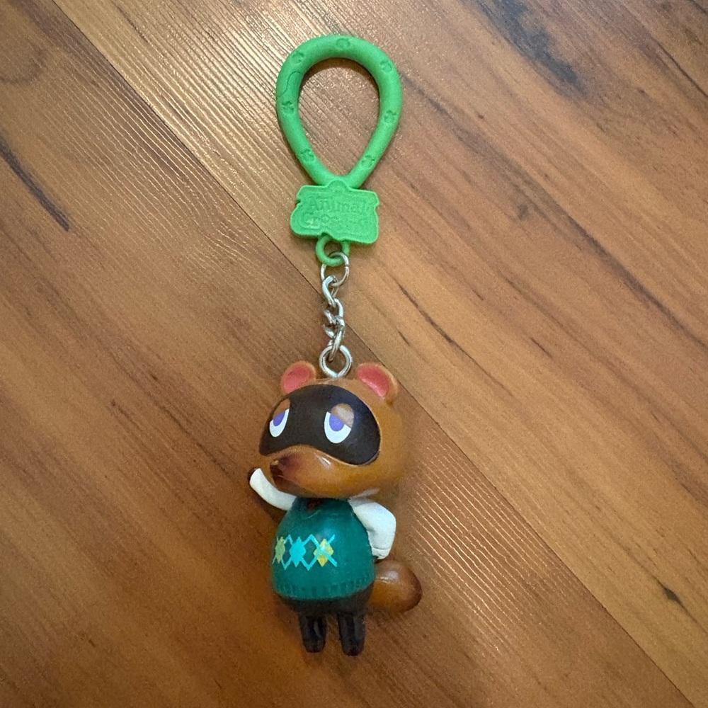 Animal Crossing Tom Nook Keychain